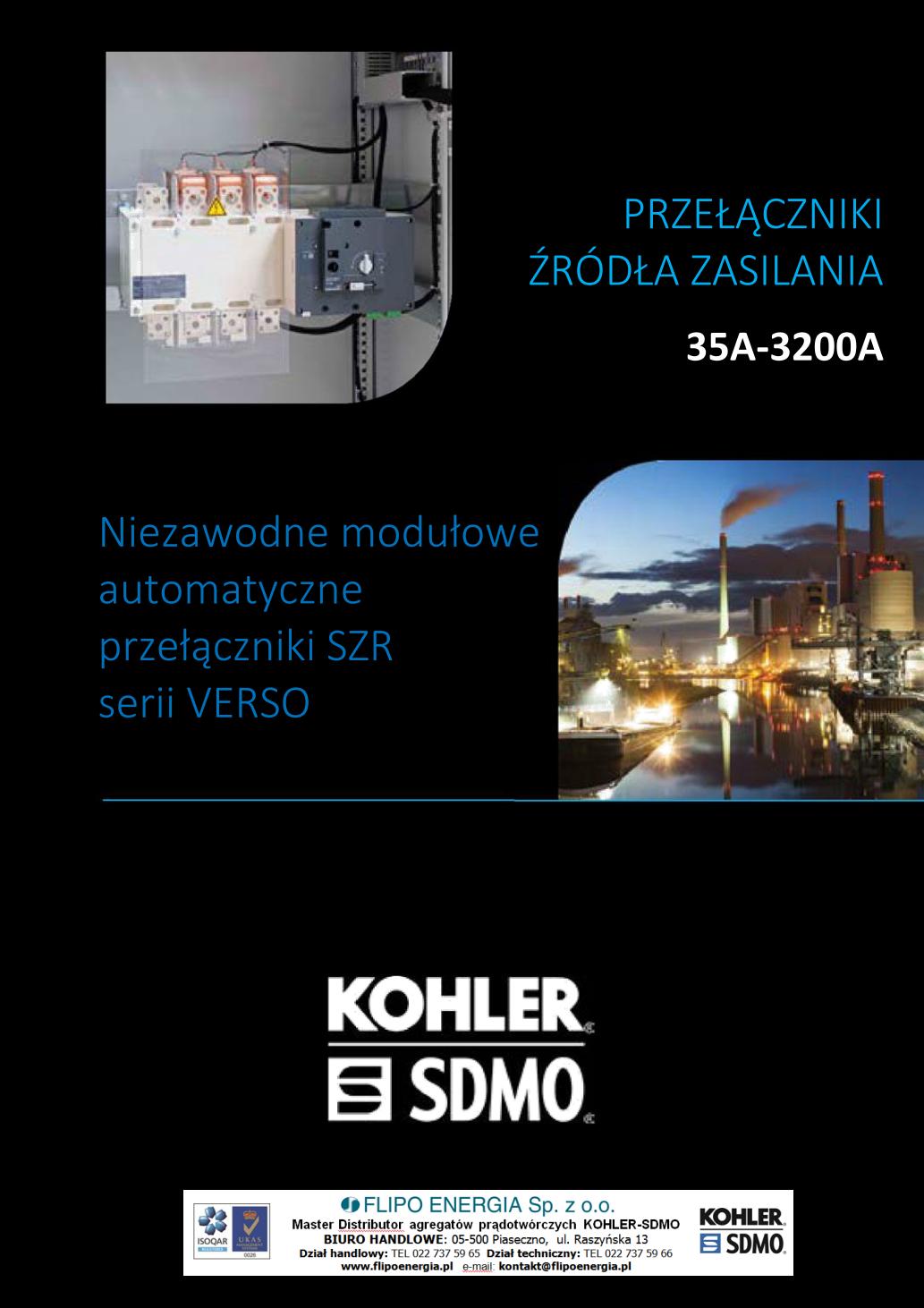 SZR KOHLER-SDMO VERSO - broszura - 20180511